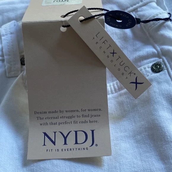 NYDJ Marilyn Straight Crop Cuff Jeans - Picture 12 of 14